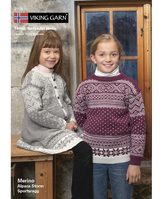Hovedbilde Katalog 2106 Setesdal Jente. Merino, Storm og ...