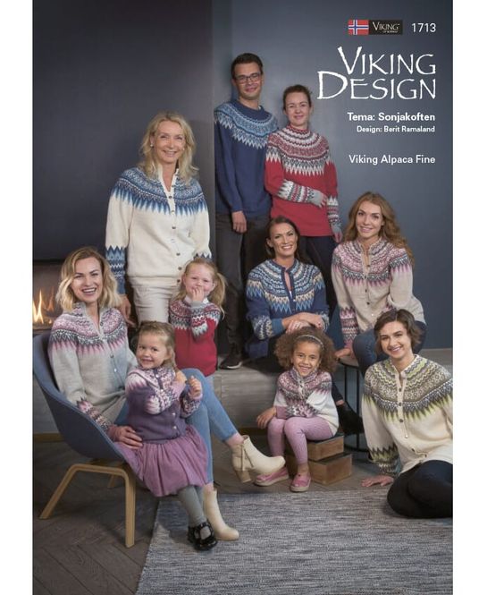 Hovedbilde Katalog 1713 Sonjakoften. Viking Alpaca Fine