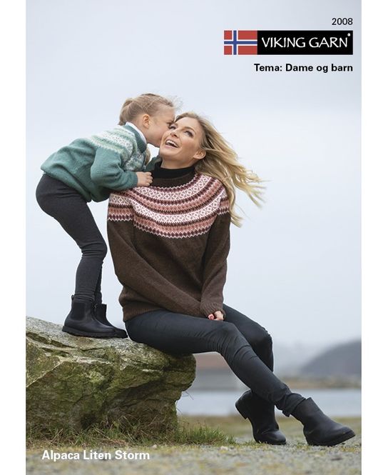 Hovedbilde Katalog 2008-Dame og Barn. Alpaca Liten Storm